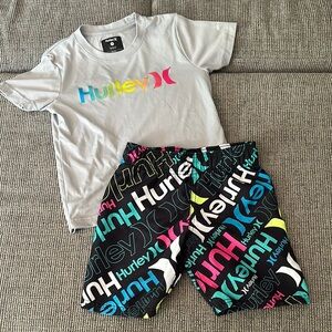 Hurley toddler boys swim set